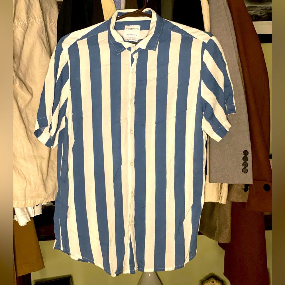 DENIM & FLOWER  shirt